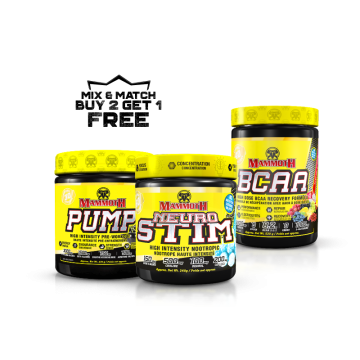 Mammoth Supplements Buy 2 Get 1 Free!
