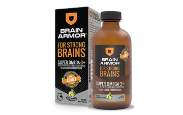 Brain Armour Active Adult Vegan Liquid Concentrate 120ml Mango Lime