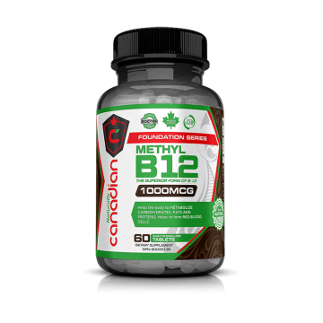 Naturally Canadian Methyl Vitamin B12 60 Lozenges
