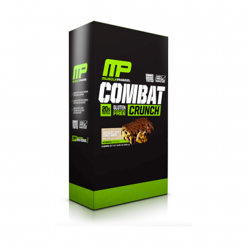 Musclepharm Combat Crunch Bars 4 Pack Chocolate Chip Cookie Dough