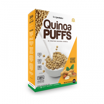 I Eat Protein Quinoa Puffs Hi-Protein Cereal 10 Servings