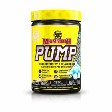 Mammoth Supplements Mammoth Pump 60 Servings