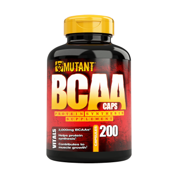 Mutant BCAA Caps 200 Capsules