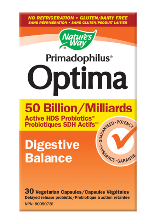 Nature's Way Primadophilus Optima 50 Billion 30 Capsules