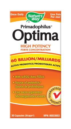 Primadophilus Optima High Potency 60 Billion 30 Capsules