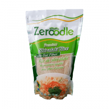 Zeroodle Premium Shirataki Rice With Oat Fiber 400g