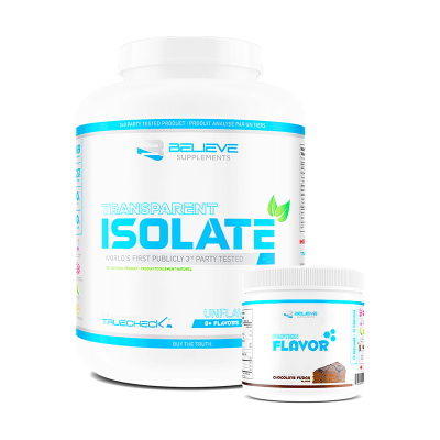 Believe Supplements Transparent Isolate 4.4lbs Unflavoured