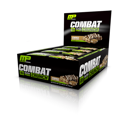 Musclepharm Combat Crunch Bars 12 Per Box