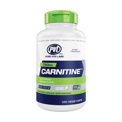 PVL L-Carnitine 750mg 120 Capsules