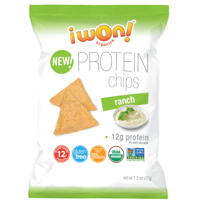 IWon Organics Protein Chips 1.5Oz