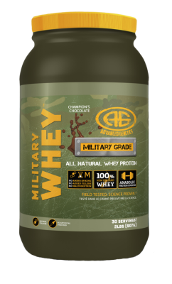 Advanced Genetics Military Whey 2lbs Vanilla (CLEARANCE)